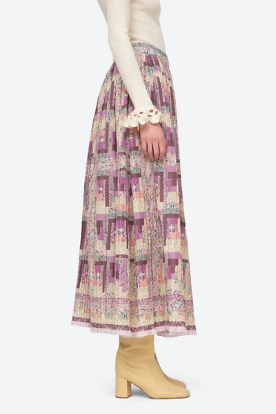 Shop Sea Naya Skirt In Mix-up Print In Multi