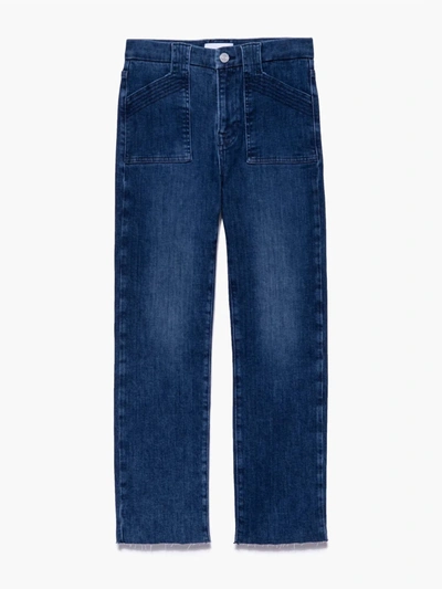 Frame Le High Rise Flare Jeans In Aurora In Multi