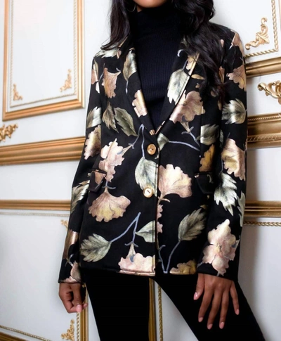 Eva Franco Alexey Jacket In Carmen's Rose In Multi