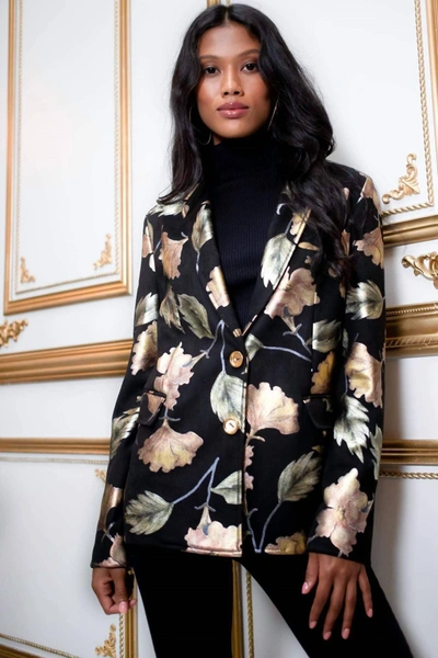 Eva Franco Alexey Jacket In Carmen's Rose In Multi