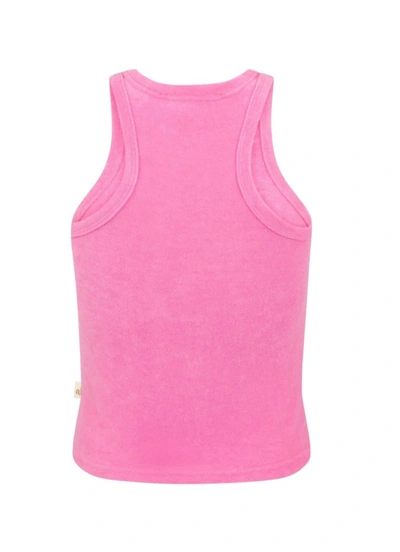 Shop Araminta James Terry Tank Top In Candy Pink In Multi