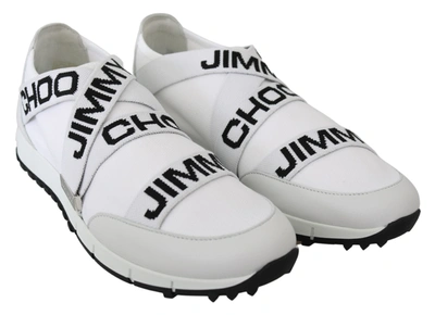 Shop Jimmy Choo Toronto / Nappa/knit Women's Sneakers In Multi