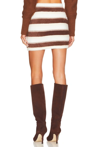 Free People Ciara Sweater Mini Skirt In Cashmere Combo In Multi