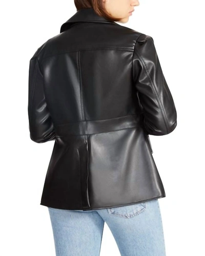 Shop Steve Madden Ivy Blazer Jacket In Black