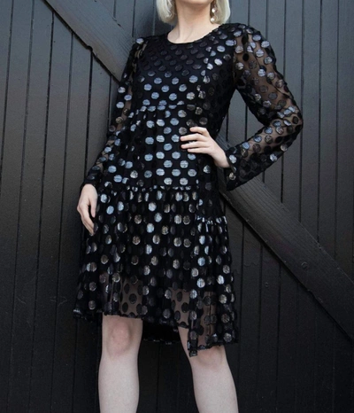 Shop Eva Franco Mia Dress In Disco Dot In Multi