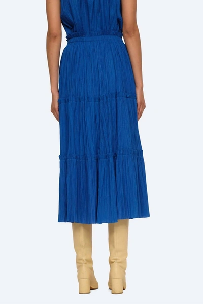 Shop Sea Paco Skirt In Aqua In Blue