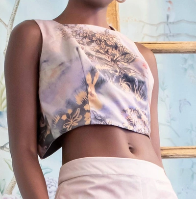 Eva Franco Lupita Top In Unicorn In Multi