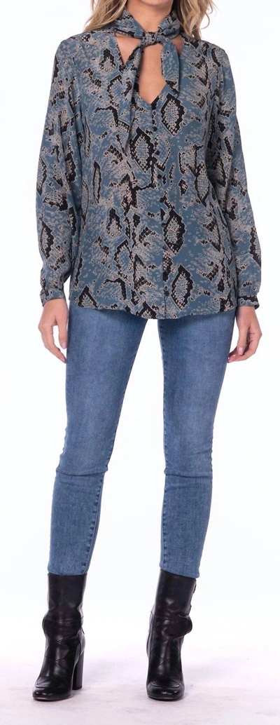 Tolani Julie Top In Snake In Multi