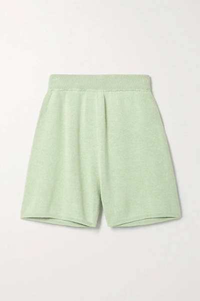 Shop Mr Mittens Lounge Shorts In Sage In Multi