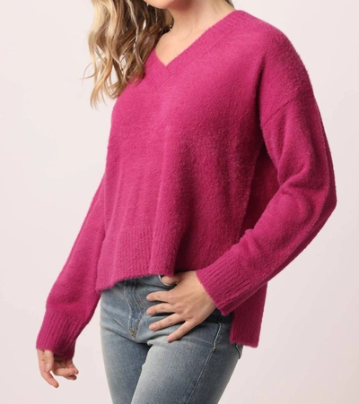 Shop Another Love Margarita Sweater In Fuchsia In Pink
