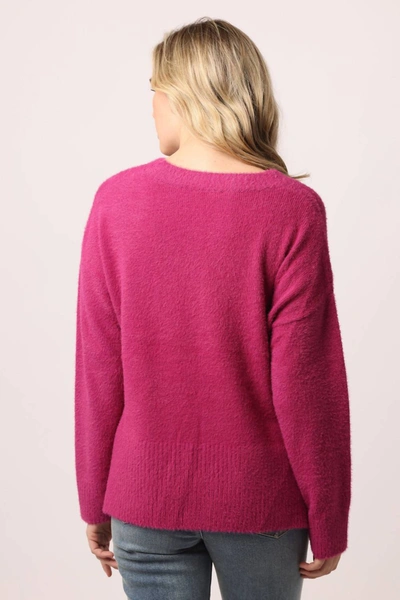 Shop Another Love Margarita Sweater In Fuchsia In Pink