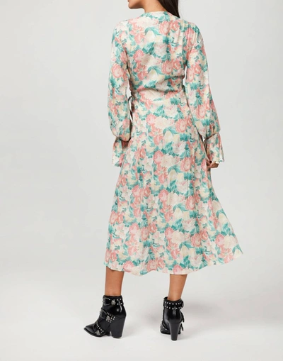 Shop Art Dealer Marie Dress In Pastel Floral Print In Multi