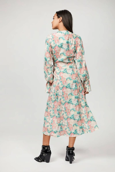Shop Art Dealer Marie Dress In Pastel Floral Print In Multi