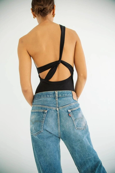 The Line By K Aisling Bodysuit In Black