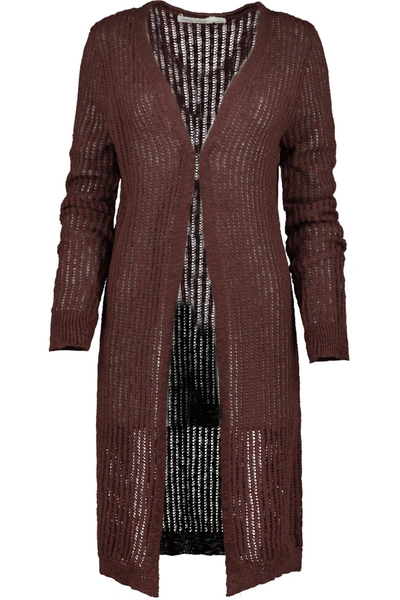 Bishop + Young The Power Of Purple Shawna Dress In Bordeaux In Blue