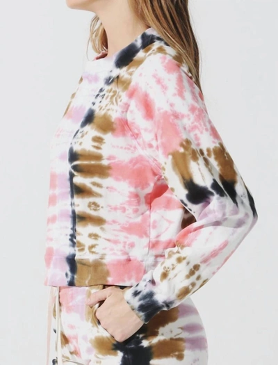 Electric & Rose Ronan Tie-dye Pullover Sweatshirt In Multi