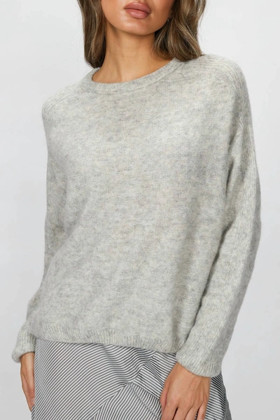 Shop Humanoid Rebel Sweater In Cloud In Grey