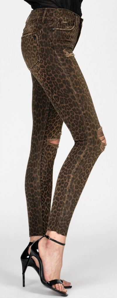 Black Orchid Carman High Rise Fray Denim In Party Favors In Multi