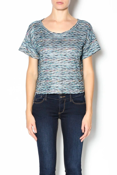 Free People Rainbow Wave Box In Cloud Blue In Multi