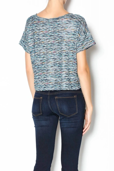 Free People Rainbow Wave Box In Cloud Blue In Multi