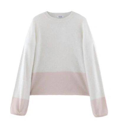 525 America Contrast Pullover Light Heather Grey Multi In Multi