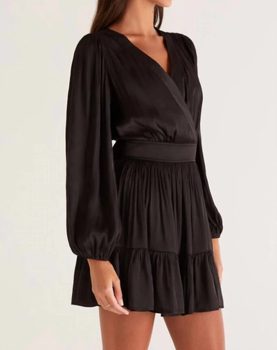 Shop Z Supply Alita Mini Dress In Black