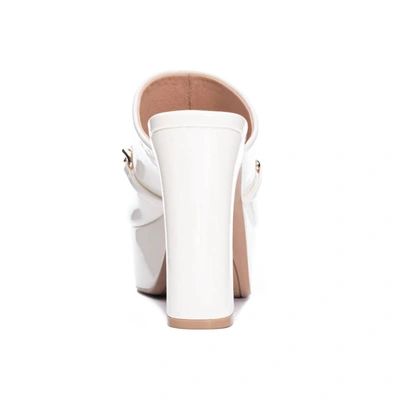 Shop Chinese Laundry Ditzy Sandal In Cream In White