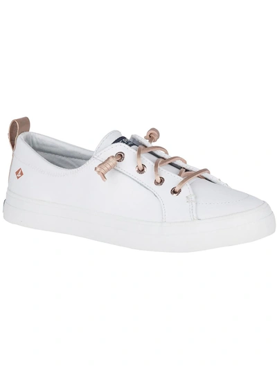 Shop Sperry Crest Vibe Womens Leather Casual Casual And Fashion Sneakers In Multi
