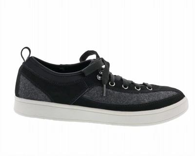 Drew Men's Buzz Sneaker - - 4e Wide Width In Black Flannel/buck In Multi