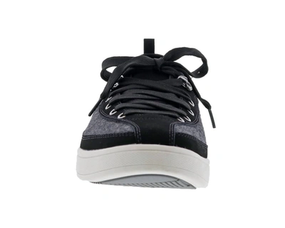 Drew Men's Buzz Sneaker - - 4e Wide Width In Black Flannel/buck In Multi