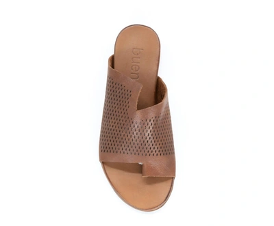 Shop Bueno Tulla Perf Sandal In Tan In Multi