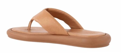 Shop Seychelles Fun Fact Leather Sandals In Tan In Multi