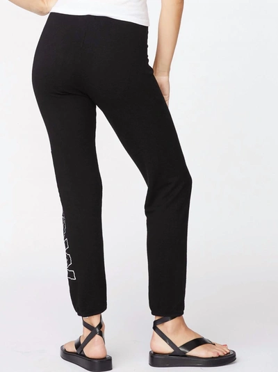 Shop Monrow Sweatpants In Black