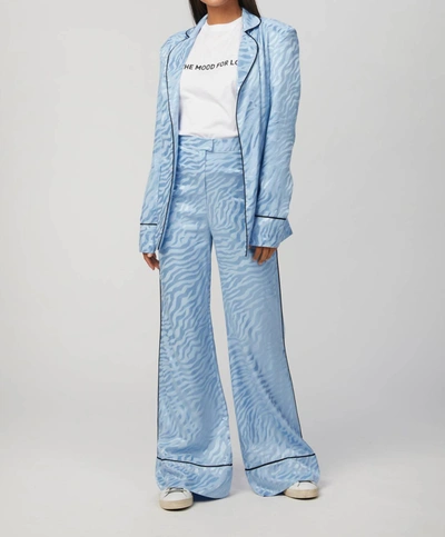 Shop In The Mood For Love Poppins Pants In Light Blue