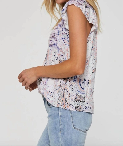 Shop Another Love Lunya Top In Pastel Floral In Multi