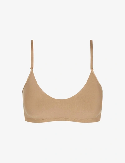 Commando Butter Bralette In Toffee In Brown