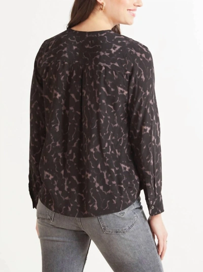 Rails Hillary Top In Diffused Cheetah In Multi