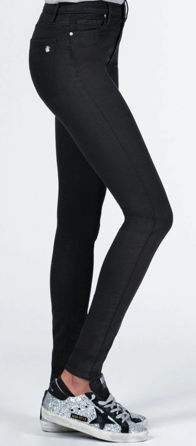 Black Orchid Gisele High Rise Super Skinny Denim In So Black In Multi