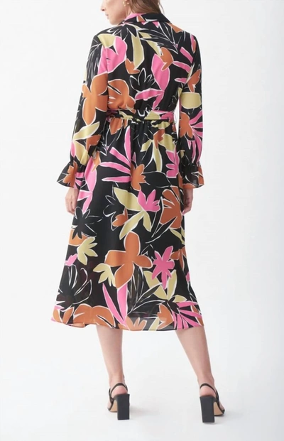 Shop Joseph Ribkoff Floral Print Dress In Multi
