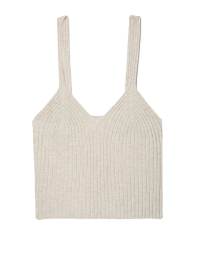 The Range Blended Knit Corset Tank - Shell - Size Xs In Pink