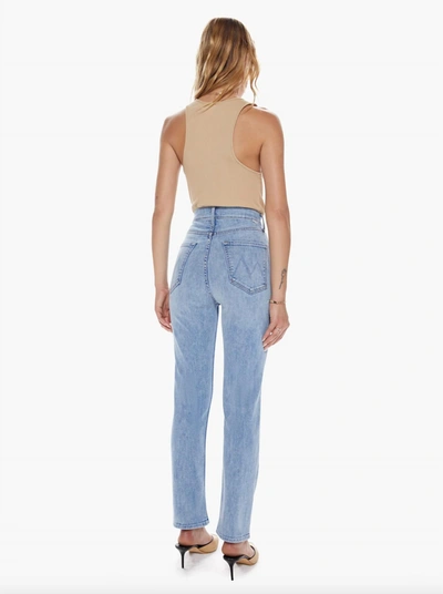 Shop Mother High Waisted Rider Ankle Denim In Study Abroad In Multi