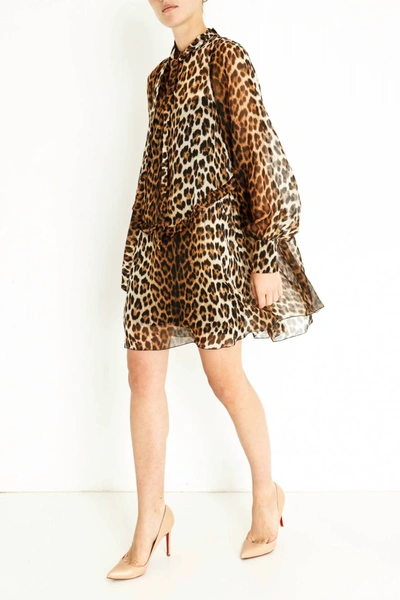 Shop N°21 Leopard Dress In Multi