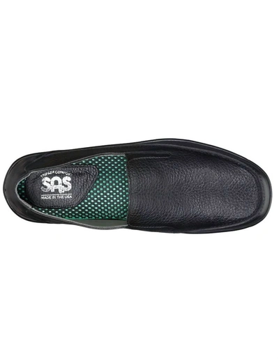 Sas Men's Weekender Slip On Loafer - Medium In Black In Black