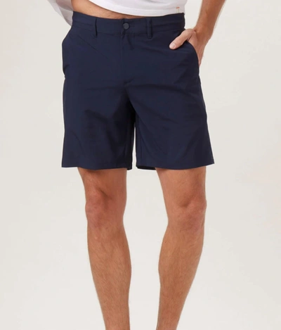 Shop The Normal Brand Hybrid Short In Navy In Blue