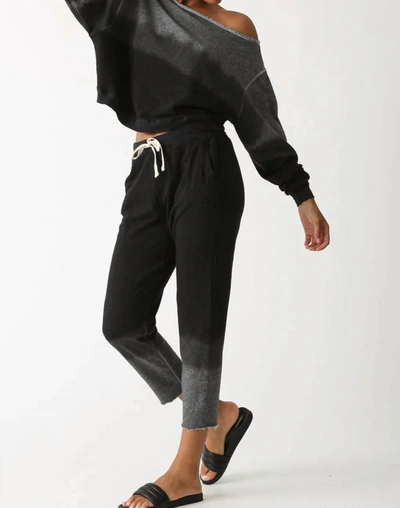 Electric & Rose Reggie Pant In Dusk (onyx / Heather Grey) In Multi