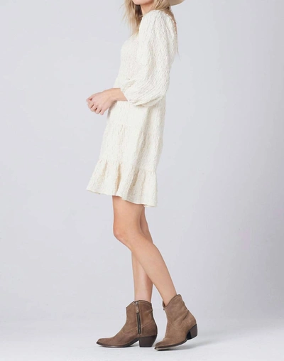 Shop Saltwater Luxe Lane Mini Dress In Natural In White