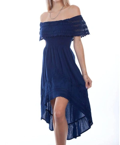 Shop Scully Cantina Dress In Blue