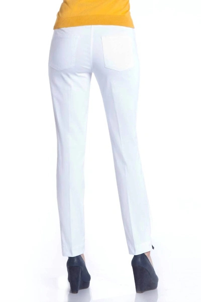 Multiples Jean Style Ankle Pant In White