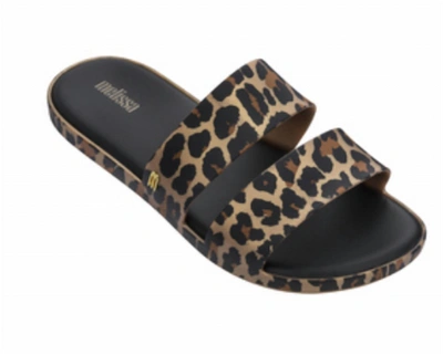 Melissa Women's Color Pop Slides In Black, Gold In Multi