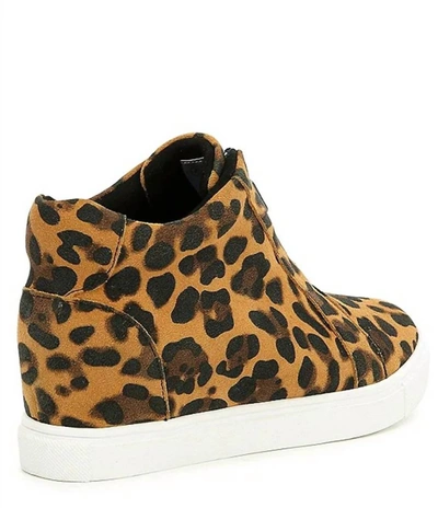 Blondo Women's Glenda Wedge Sneaker In Leopard In Multi